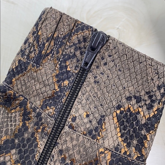 FREE PEOPLE Nolita Snake Embossed Leather Boot - Picture 4 of 13